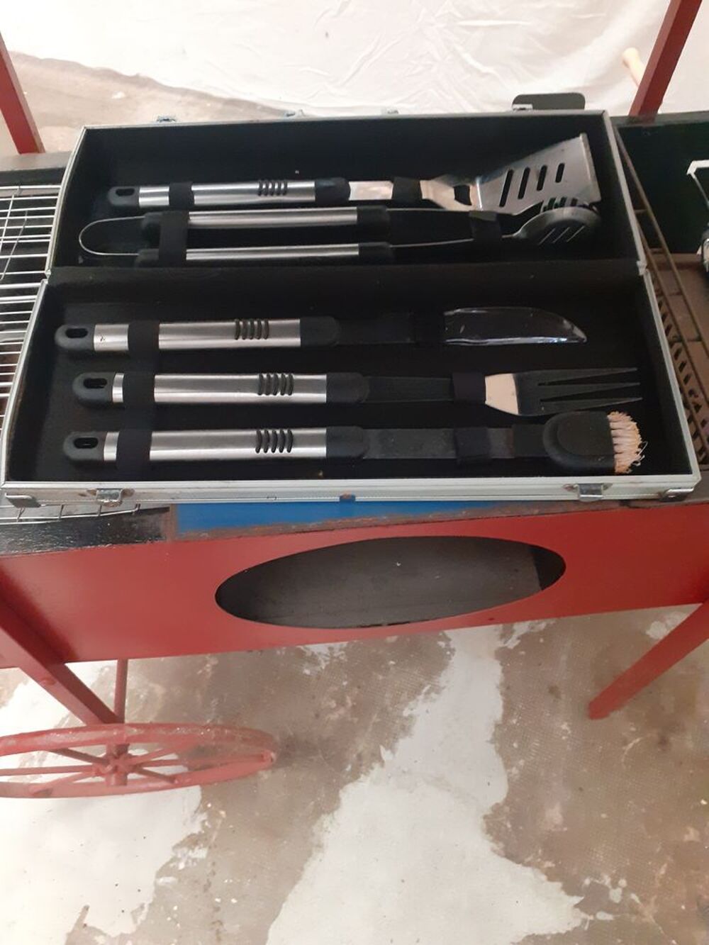 Barbecue artisanale vintage Jardin