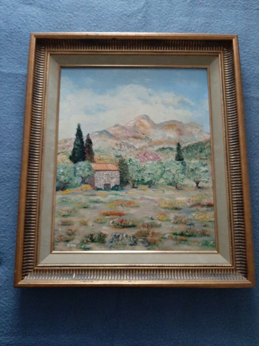 Tableau de peinture &agrave; l'huile Décoration