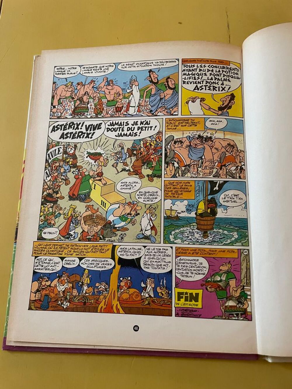 BD ASTERIX AUX JEUX OLYMPIQUES EO 1968 TBE Livres et BD