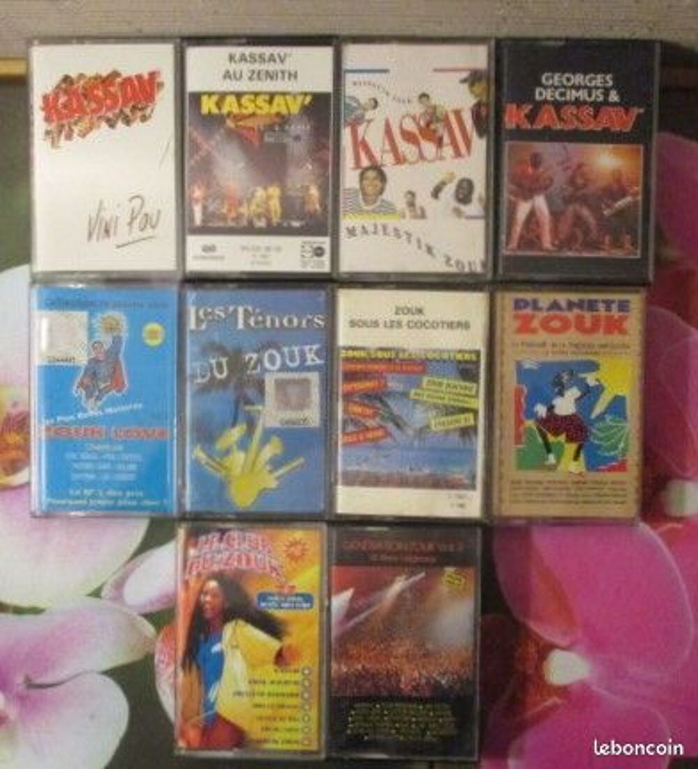 Cassettes audio ZOUK - KASSAV' CD et vinyles