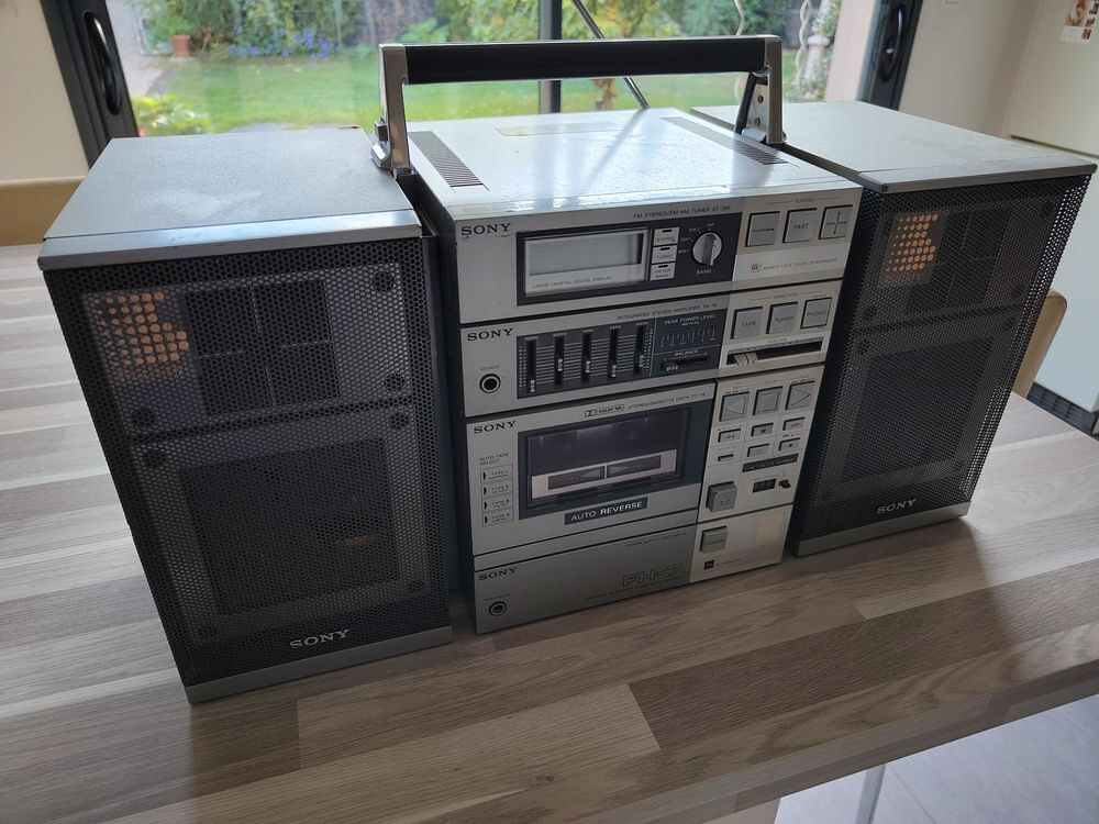 chaine HI-FI st&eacute;r&eacute;o vintage R&eacute;f FH-7 de la marque SONY Audio et hifi