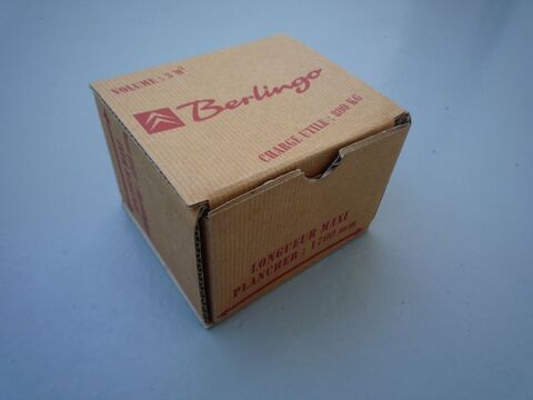 CITROËN BERLINGO - Boîte carton publicitaire 10 Paris 13 (75)