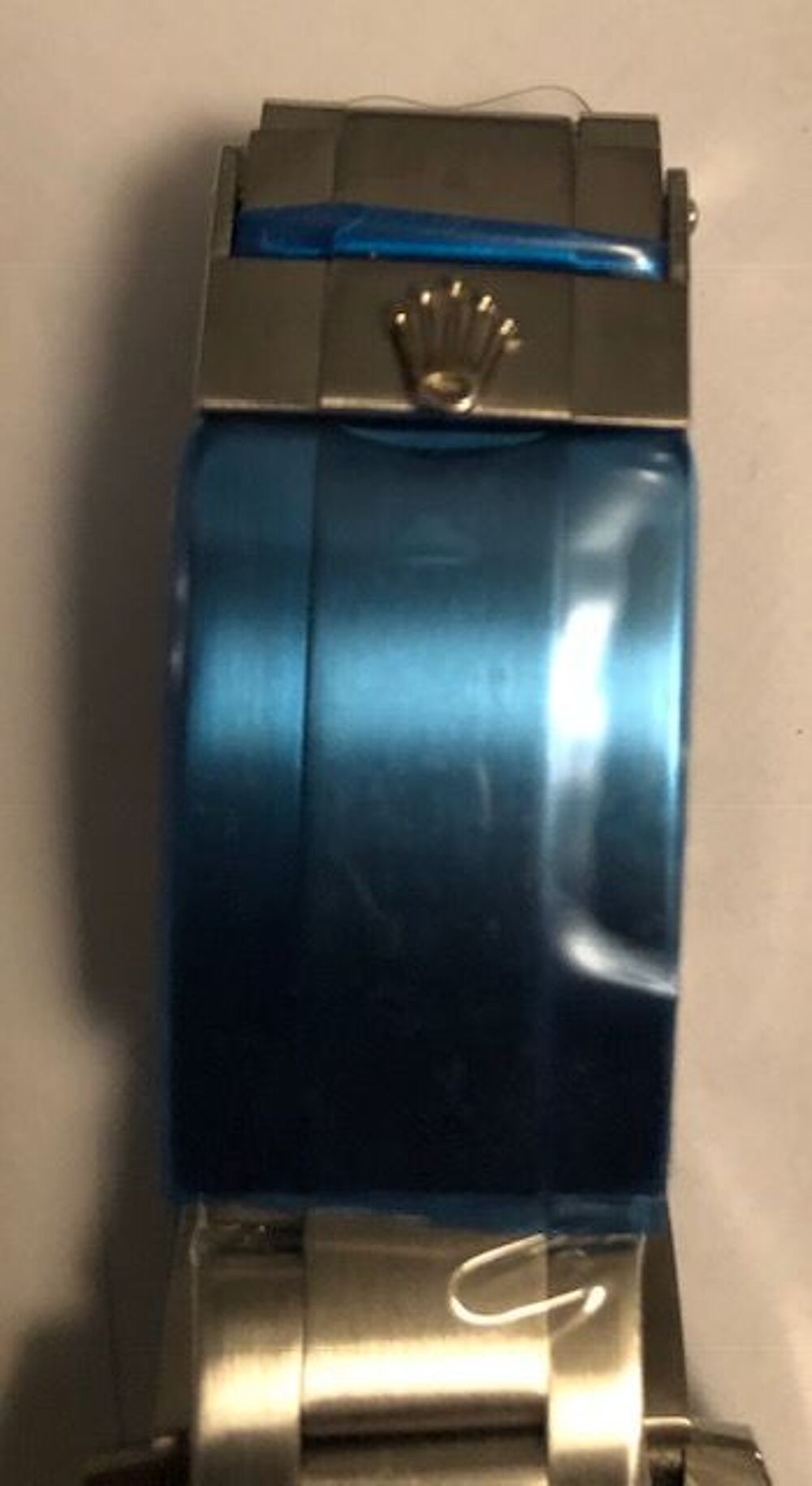 Montre Homme Automatique lunette c&eacute;ramique bleue + fond bleu Bijoux et montres