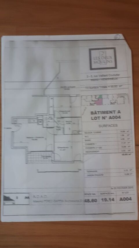  Appartement  louer 3 pices 49 m Vnissieux