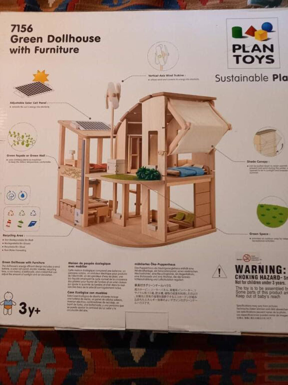 maison de poup&eacute;e &eacute;cologique plan toy Jeux / jouets