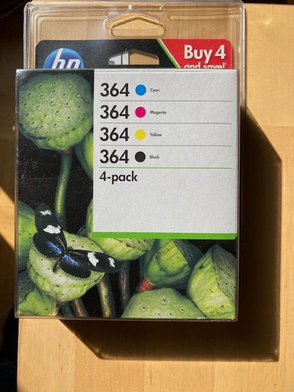 Cartouche encre HP 364 4-Pack Matériel informatique