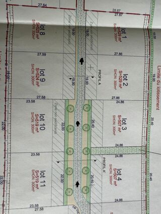  Terrain  vendre 500 m Argenton-l'glise