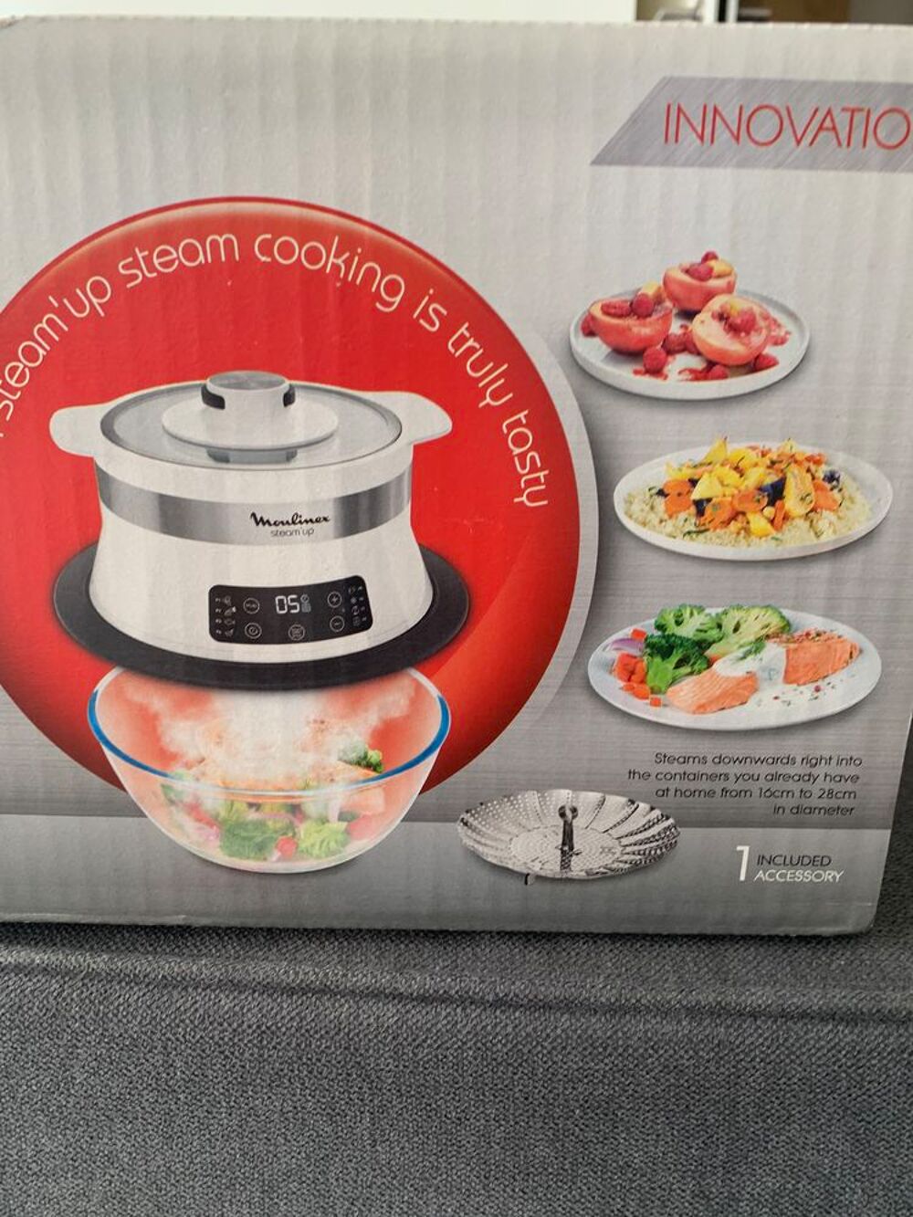 Moulinex Steam Up Cuiseur Vapeur Electroménager