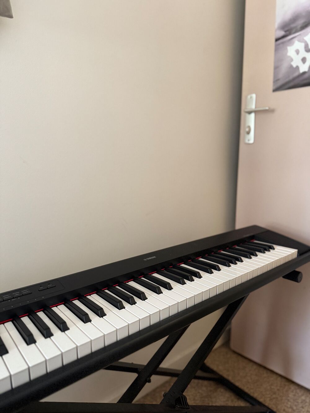 Clavier Yamaha NP-12 + support double Ibiza Sound �" Tr&egrave;s bon &eacute;tat Instruments de musique