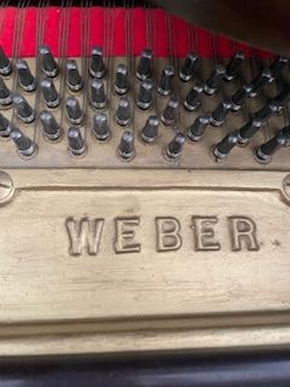 Beau Piano Weber quart de queue Instruments de musique