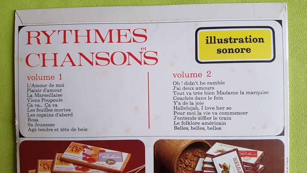 RYTHMES ET CHANSONS * ILLUSTRATION SONORE CD et vinyles