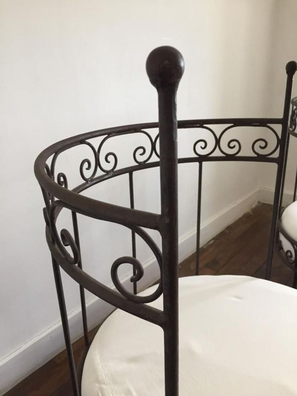 Fauteuils en fer forg&eacute; Meubles