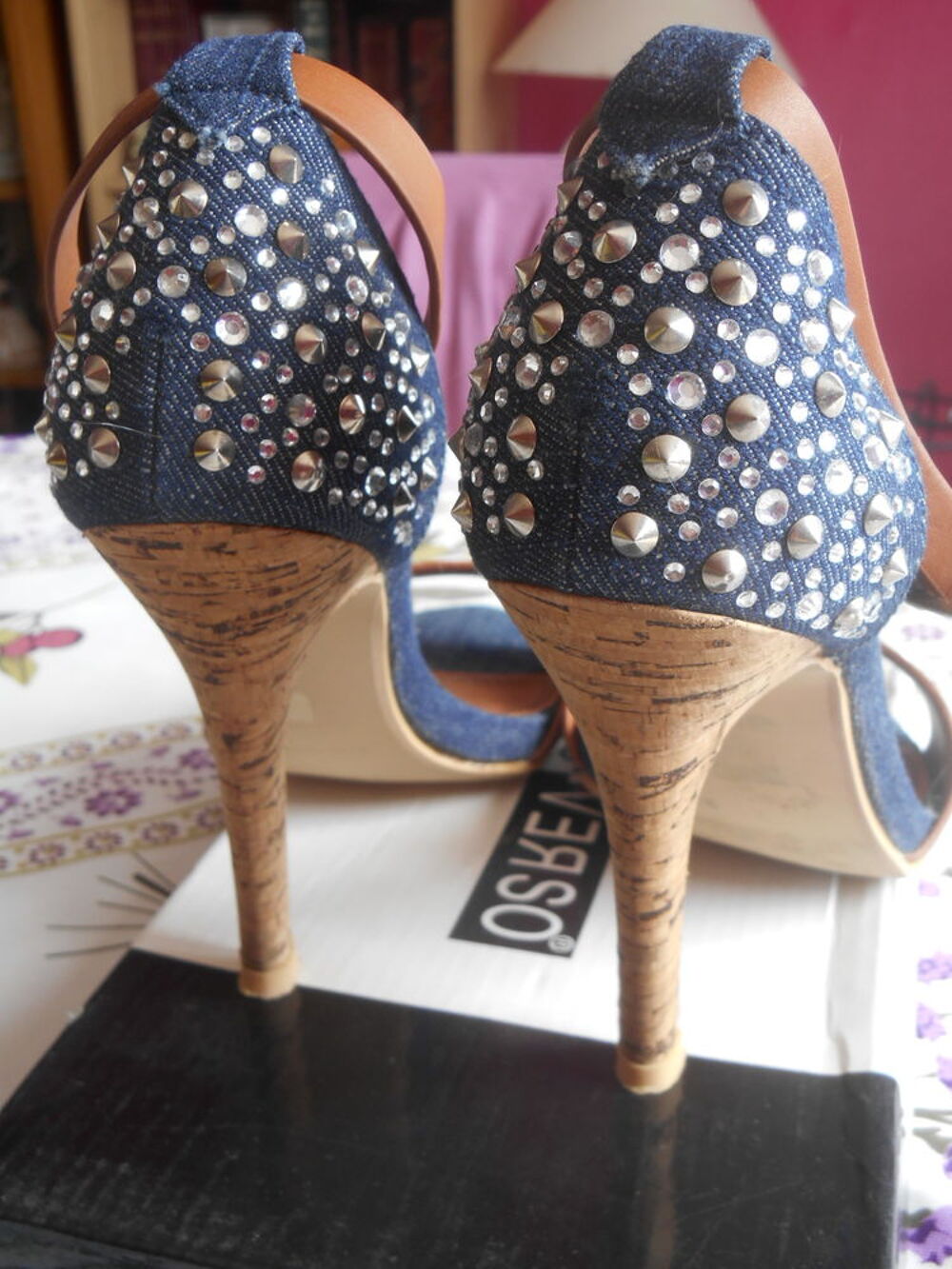 Sandales sexy talons aiguilles Chaussures