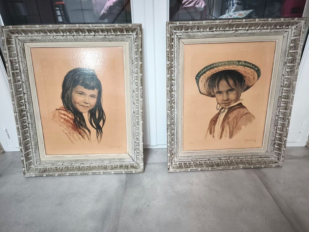 Tableau mexicain ancien Décoration