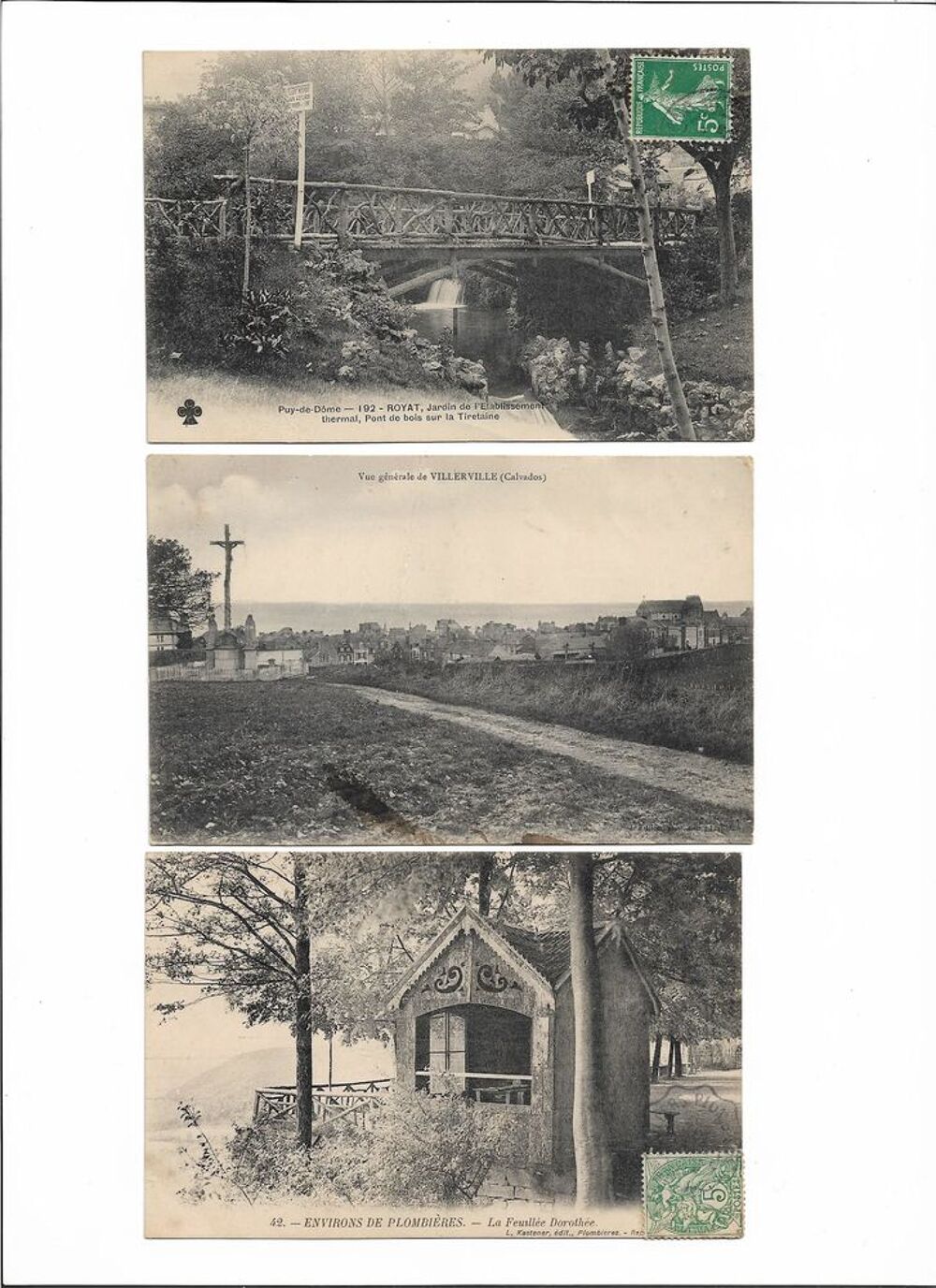 11 CARTES POSTALES ANCIENNES (1) 