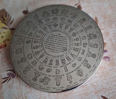 Dessous de plat: poin�onn� CHISTOFLE-INSCULPATION
170 Bray-sur-Seine (77)