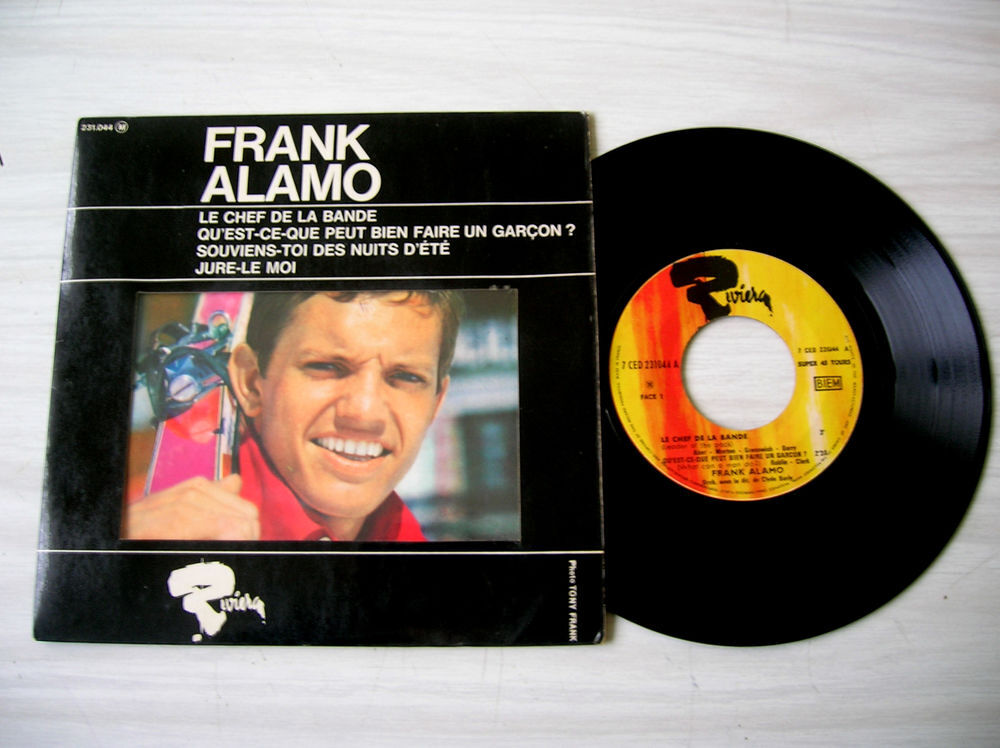 EP FRANK ALAMO Le chef de la bande CD et vinyles