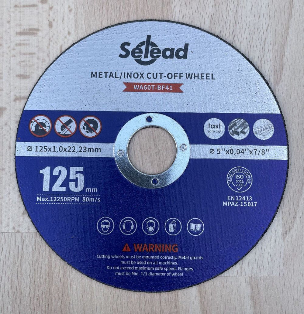5 disques &agrave; tron&ccedil;onner m&eacute;taux ?125mm pour inox / acier Bricolage