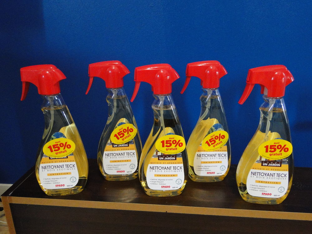 Nettoyant teck et bois exotique 500 ml Spado Bricolage