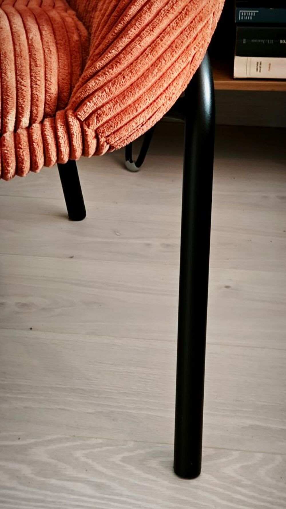 Fauteuil velours rouille Meubles