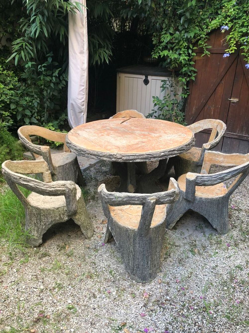 Mobilier jardin beton Jardin