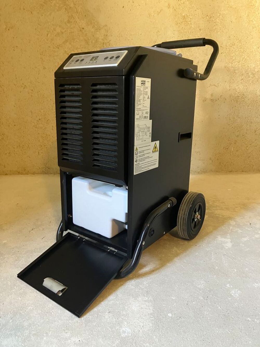 D&eacute;shumidificateur de chantier professionnel, 860 W, 70 l/j Bricolage