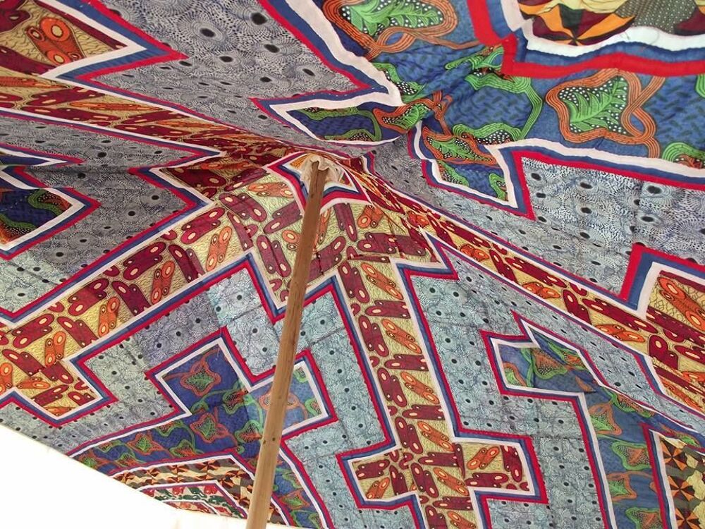 Tente khaima nomade de Mauritanie 4X4m
Jardin
