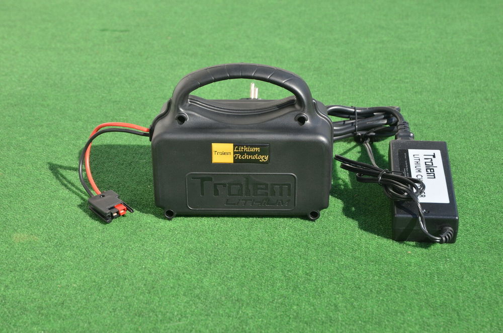 TROLEM KIT Batterie Lithium 20 AH CHARIOT DE GOLF 12V NEUVE Sports