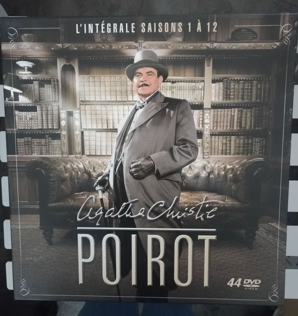 HERCULE POIROT, l'int&eacute;grale en 44 dvd DVD et blu-ray