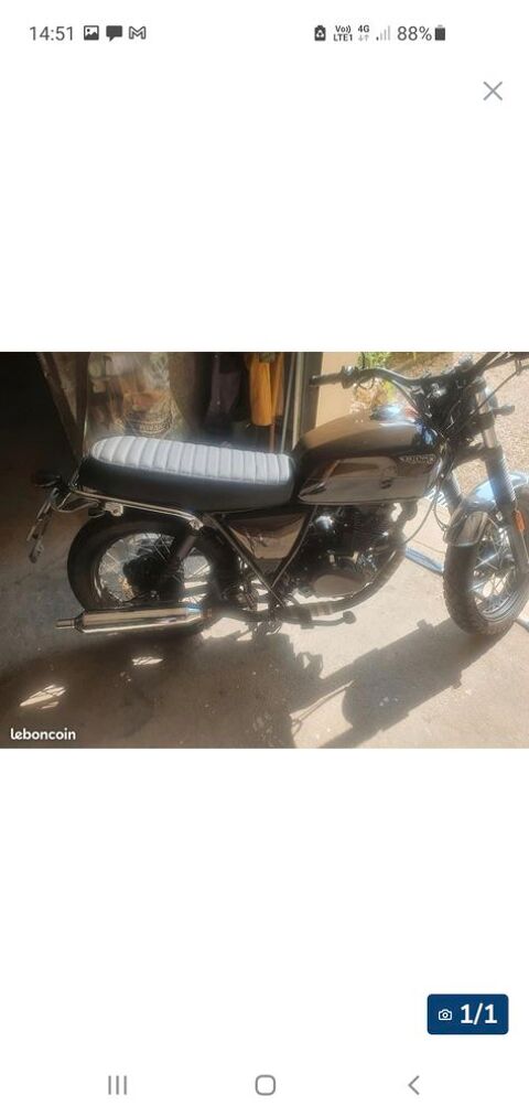 Moto BRIXTON CROMWELL 2021 occasion Hadol 