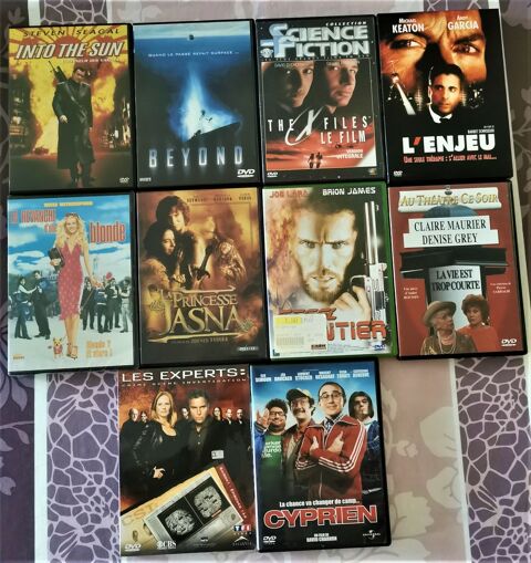 LOT DE 10 DVD VIDEO DIVERSES 2 Challans (85)
