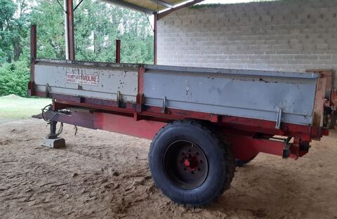remorque 8 Tonnes - marque MOLINE 7100 40290 Habas