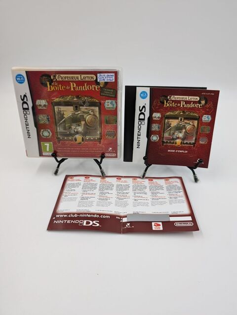 Jeu Nintendo DS Professeur Layton et la Boite de Pandore com 16 Vulbens (74)