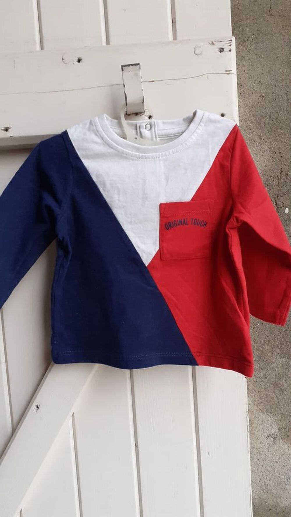 Tee-shirt manches longues gar&ccedil;on 9 mois Vtements enfants