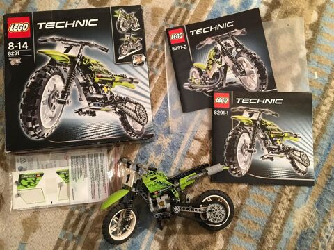Lego 8291 Dirt Bike complet,  bote et notice, TBE 49 Larroque (31)