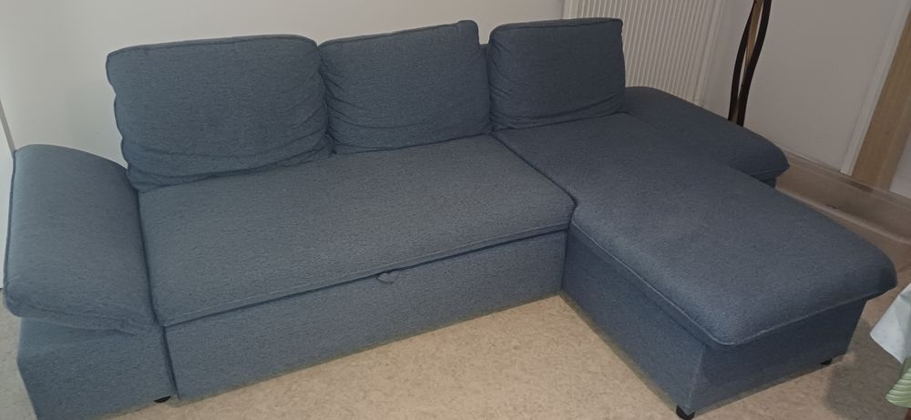 Canap&eacute; convertible bleu Meubles