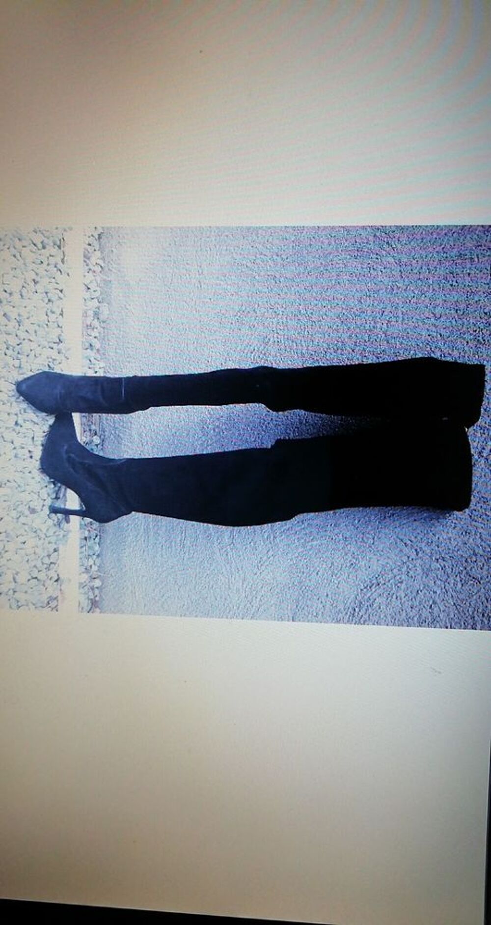 Cuissardes noires Chaussures