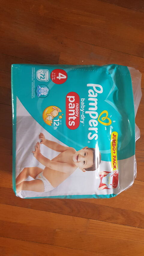 Couches Pampers baby dry pants taille 4 pack in mois 92 couche-culottes 9kg  -15kg - Pampers