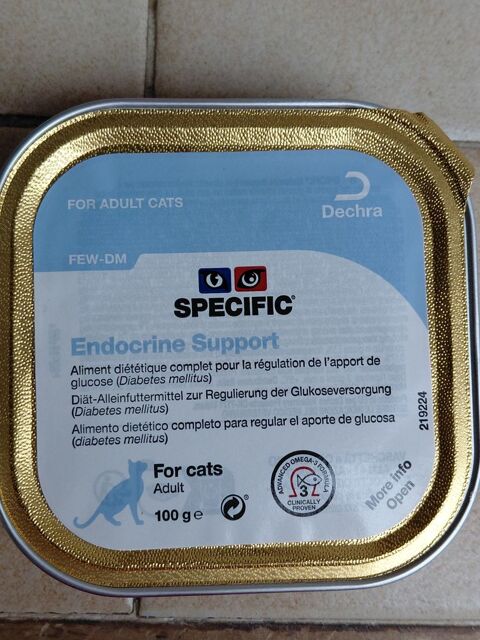 Bo&icirc;tes Sp&eacute;cifique Endocrine Support chat diab&eacute;tique 7 94340 Joinville-le-pont