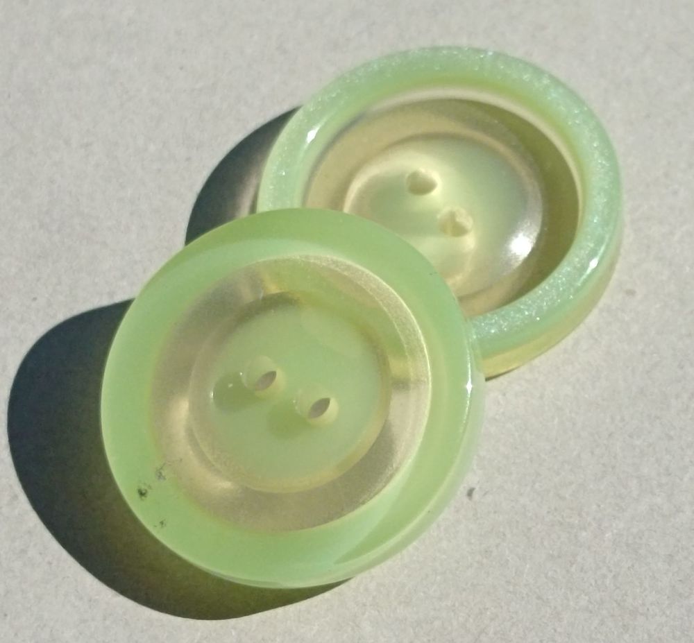 Lot Cr&eacute;atif 15 Boutons Nuances de Vert &amp; Formes Vari&eacute;es Décoration