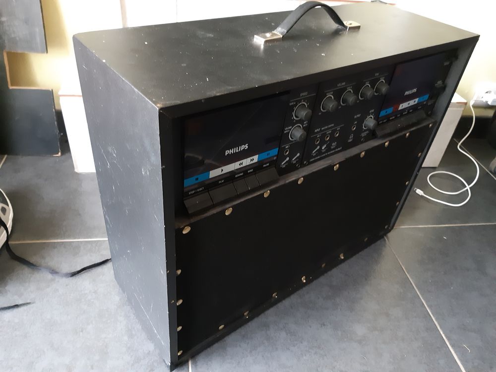 SONO PHILIPS Double Cassettes + prise pour guitare Audio et hifi