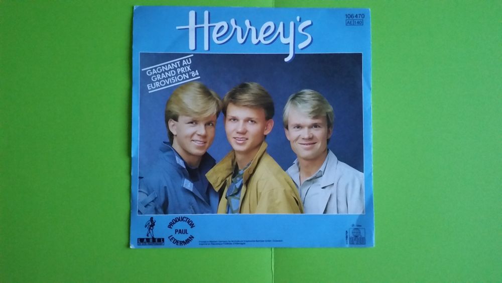 HERREY'S EUROVISION 84 CD et vinyles