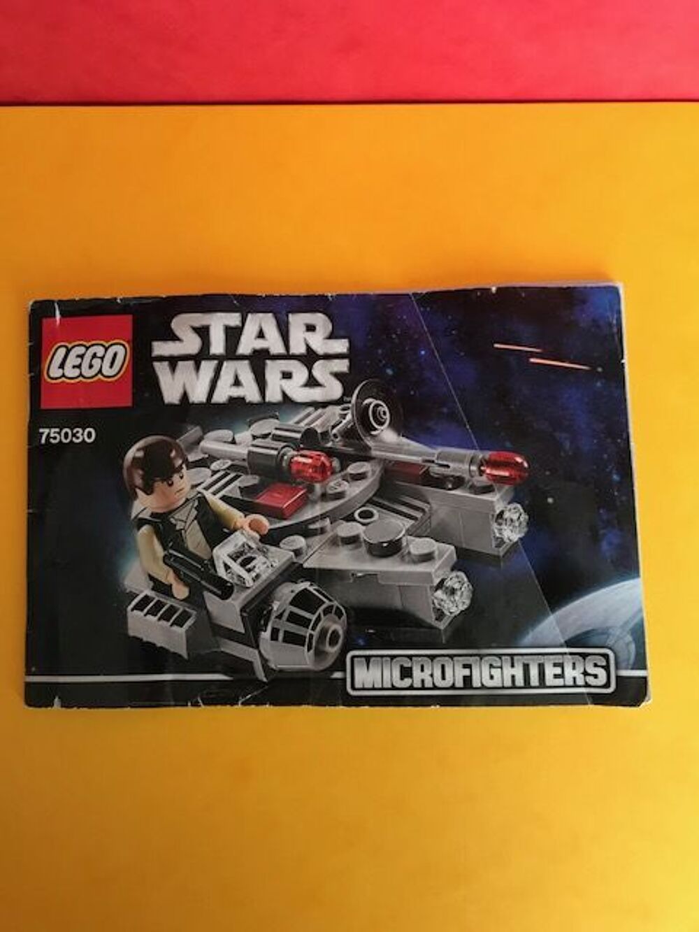 lego star wars : mini faucon millenium + han solo + notice Jeux / jouets