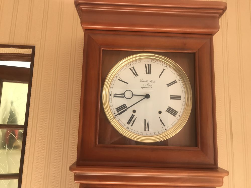 HORLOGE COMTOISE MERISIER MASSIF Meubles