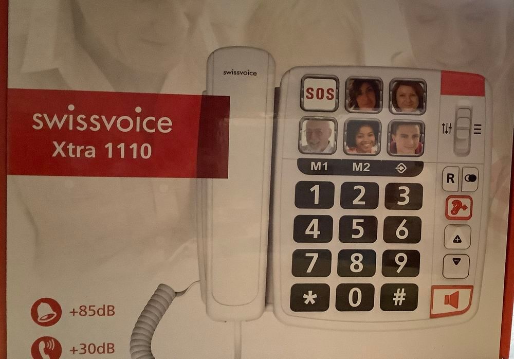 T&eacute;l&eacute;phone fixe personnes &acirc;g&eacute;es Téléphones et tablettes