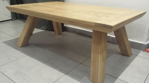 Table basse neuve bois massif 150 Marseille 8 (13)