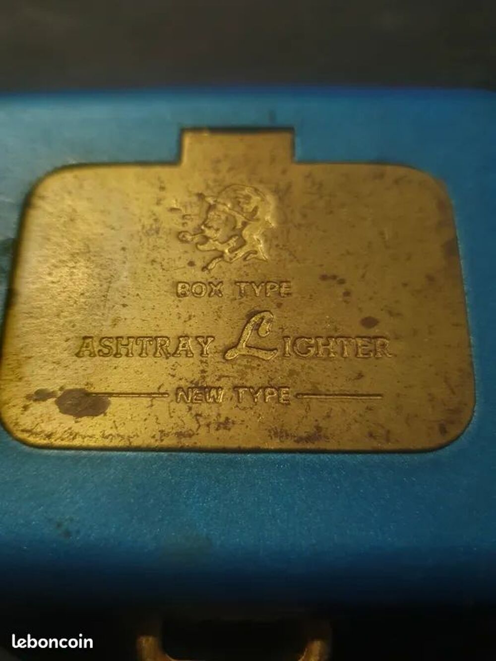 Box cendrier briquet vintage 