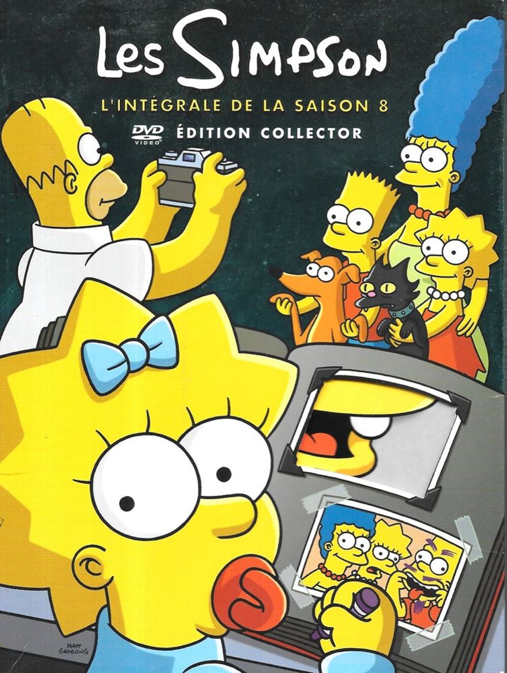 Les Simpson / L'int&eacute;grale de la Saison 8 [Edition Collector] DVD et blu-ray