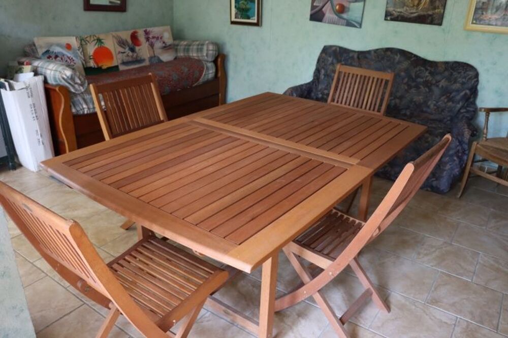 Ensemble de jardin teck "Casablanca" Jardin