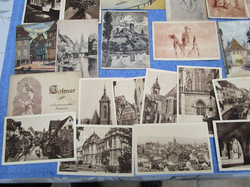 Cartes postales Lorraine et Alsace 